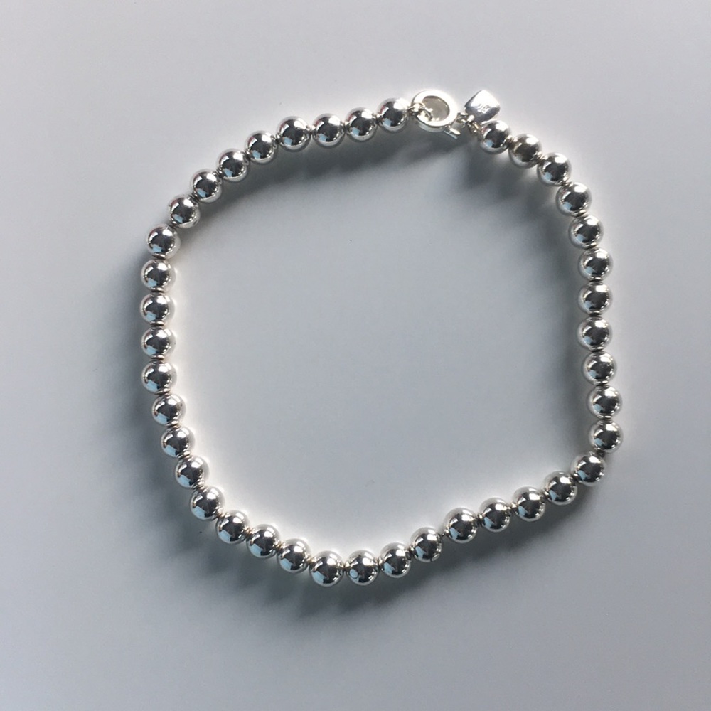 Ralph Lauren Silver Bead Necklace